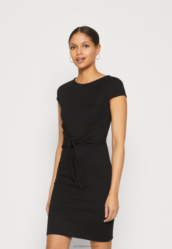 Z62T140 Women Anna Field Jersey Dress Black