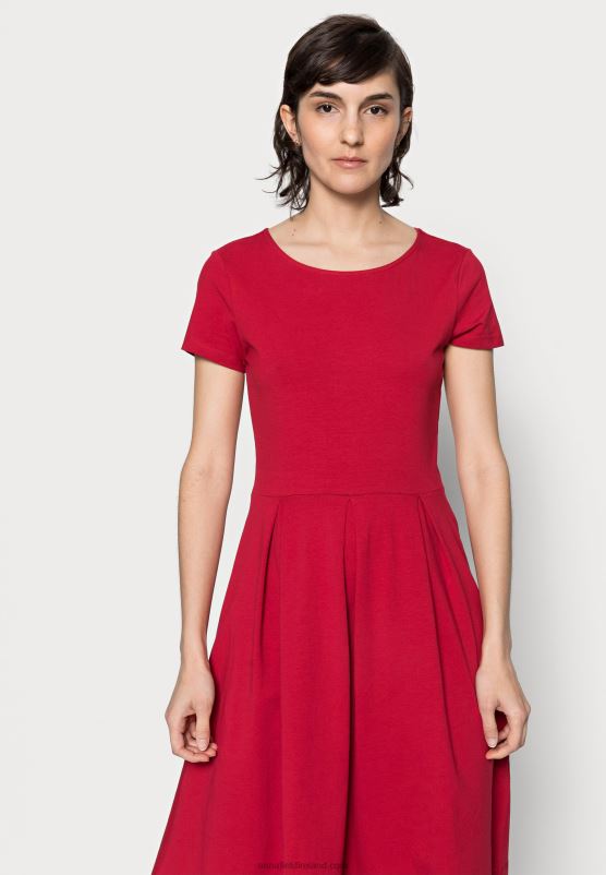 Z62T144 Women Anna Field Jersey Dress Red