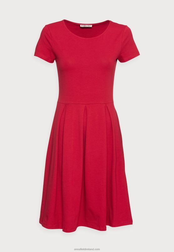 Z62T144 Women Anna Field Jersey Dress Red