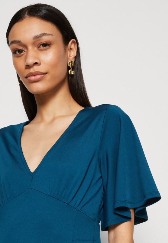 Z62T147 Women Anna Field Jersey Dress Blue