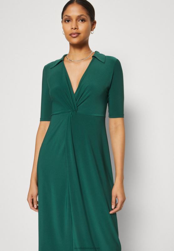 Z62T150 Women Anna Field Jersey Dress Green