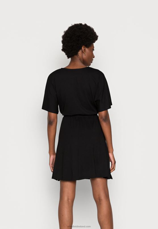 Z62T159 Women Anna Field Jersey Dress Black
