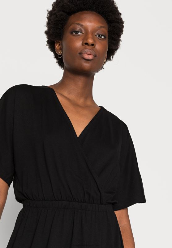 Z62T159 Women Anna Field Jersey Dress Black