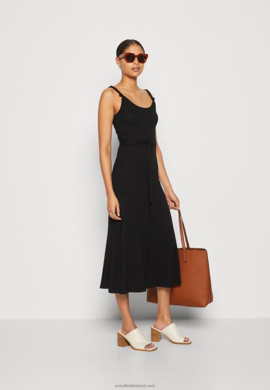 Z62T162 Women Anna Field Jersey Dress Black