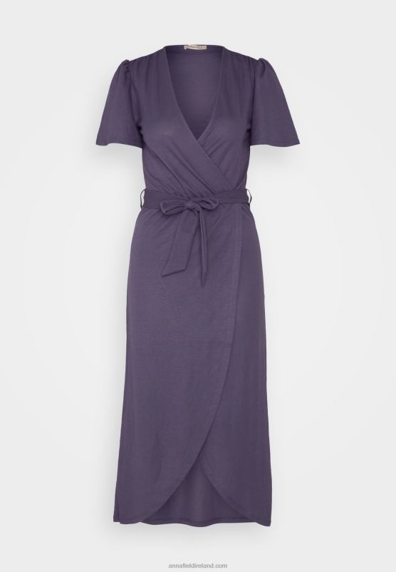 Z62T163 Women Anna Field Jersey Dress Grey