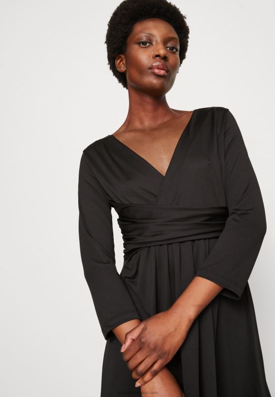 Z62T165 Women Anna Field Jersey Dress Black