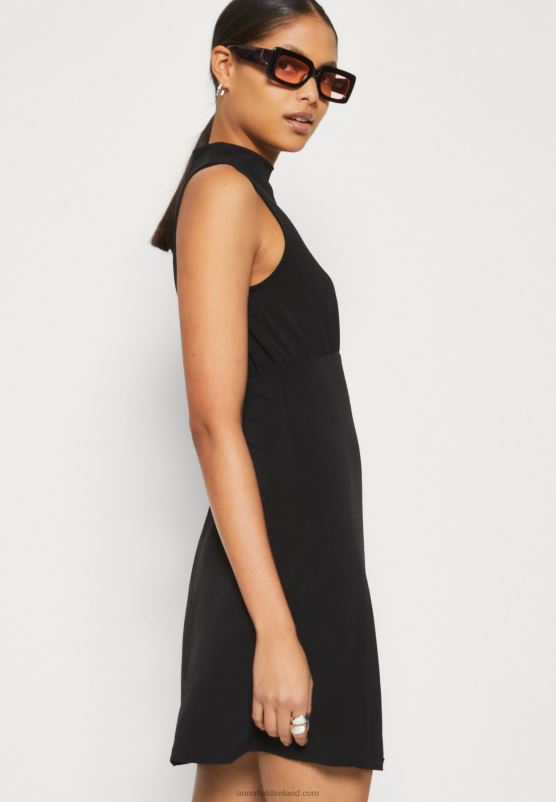 Z62T167 Women Anna Field Jersey Dress Black