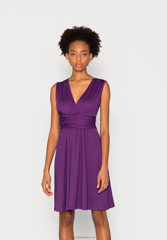 Z62T170 Women Anna Field Jersey Dress Purple