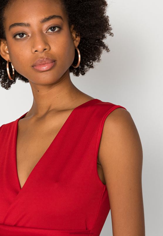 Z62T172 Women Anna Field Jersey Dress Red