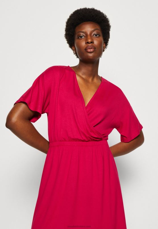 Z62T173 Women Anna Field Jersey Dress Red