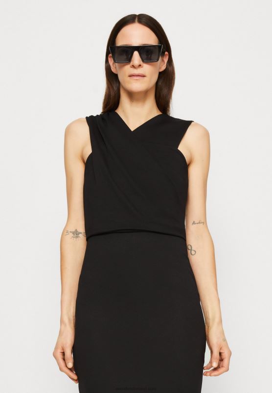 Z62T174 Women Anna Field Jersey Dress Black