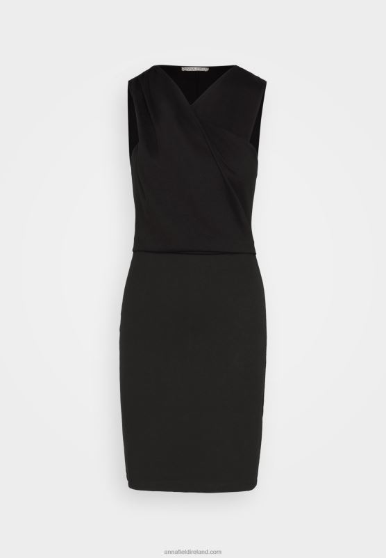 Z62T174 Women Anna Field Jersey Dress Black