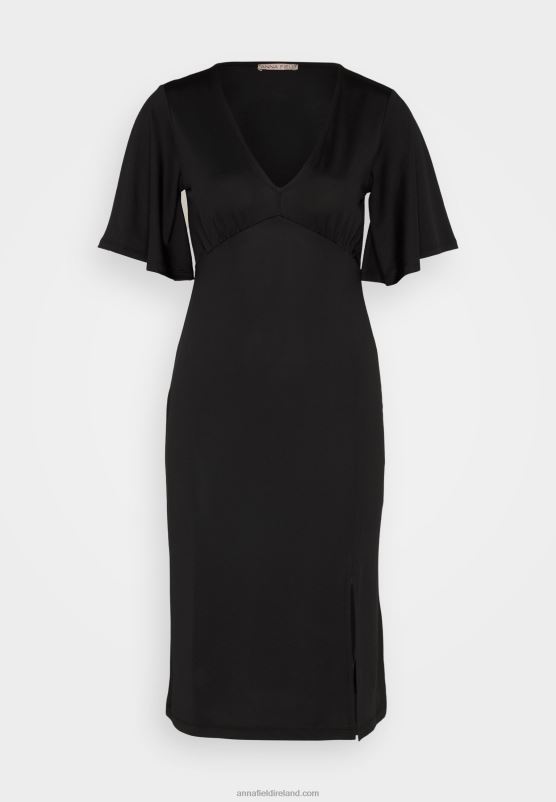 Z62T176 Women Anna Field Jersey Dress Black