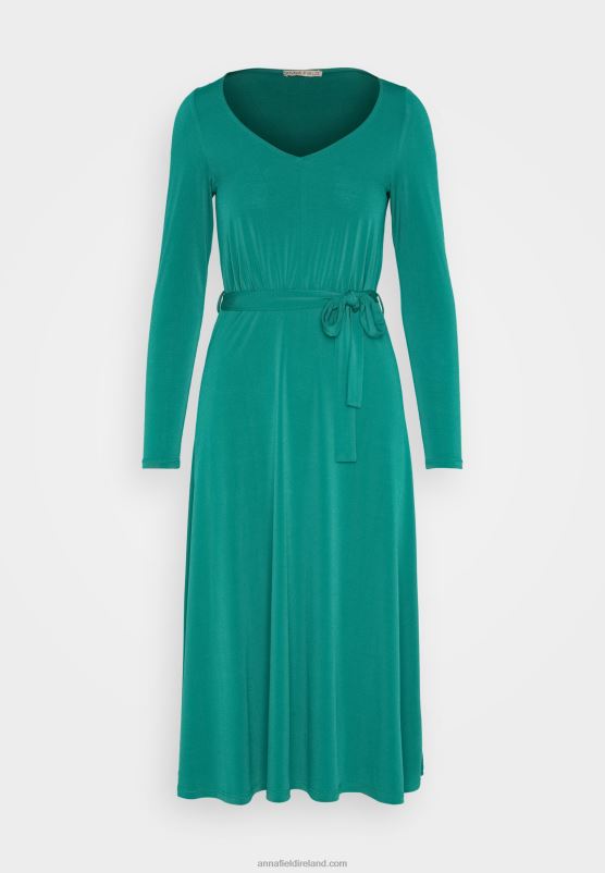 Z62T180 Women Anna Field Jersey Dress Green
