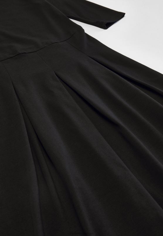 Z62T181 Women Anna Field Jersey Dress Black