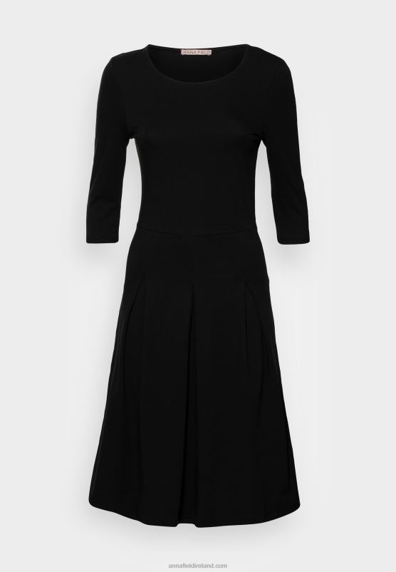 Z62T181 Women Anna Field Jersey Dress Black