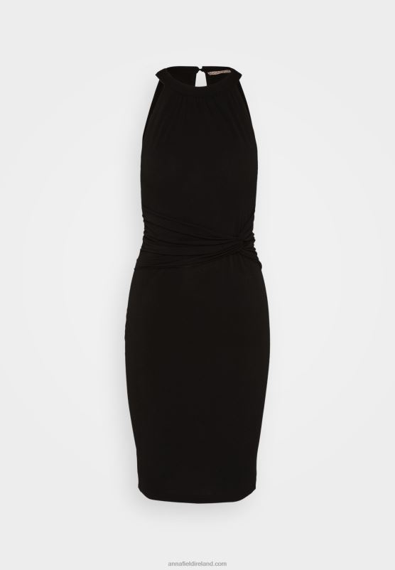 Z62T182 Women Anna Field Jersey Dress Black