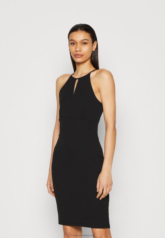 Z62T188 Women Anna Field Jersey Dress Black