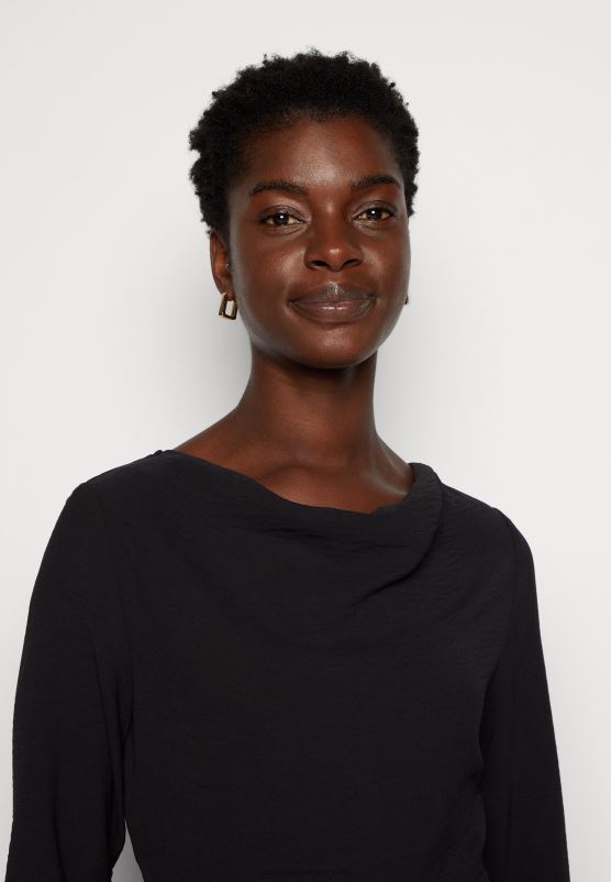 Z62T192 Women Anna Field Shift Dress Black