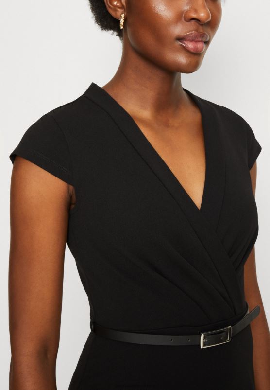 Z62T198 Women Anna Field Shift Dress Black