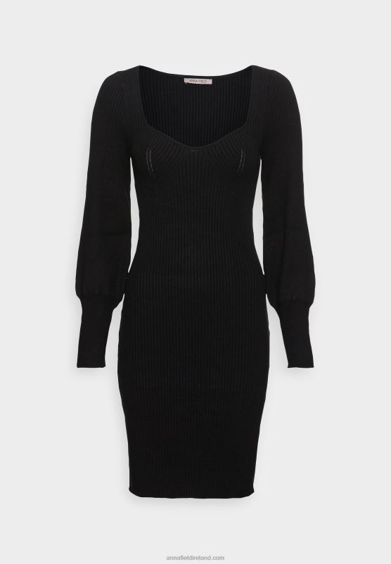 Z62T199 Women Anna Field Jumper Dress Black