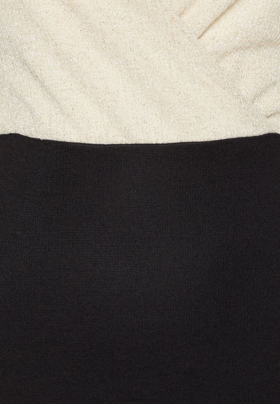 Z62T206 Women Anna Field Shift Dress Gold/Black