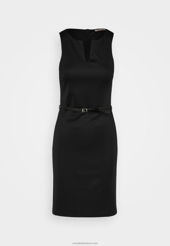 Z62T211 Women Anna Field Shift Dress Black