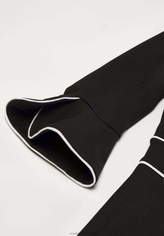 Z62T218 Women Anna Field Shift Dress Black