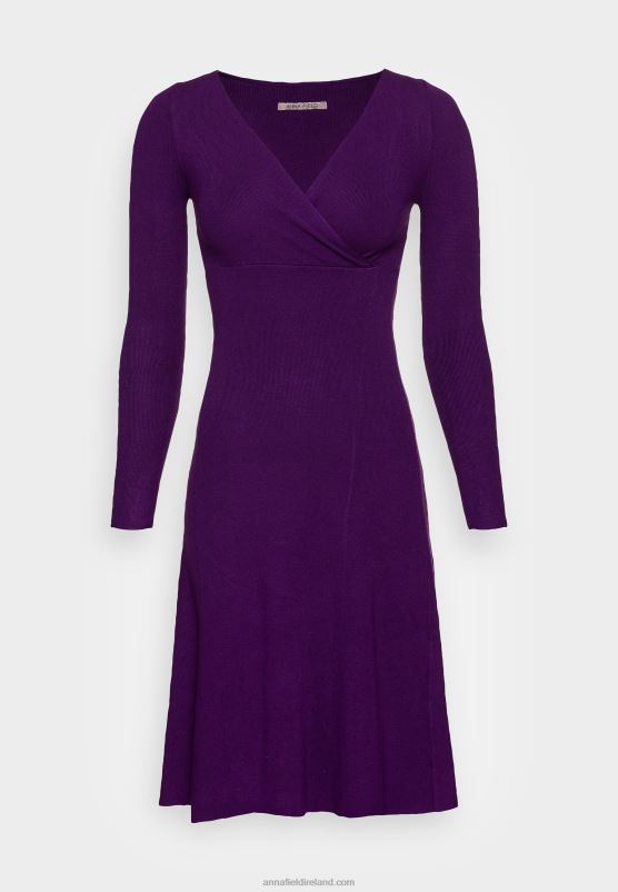 Z62T228 Women Anna Field Jumper Dress Purple