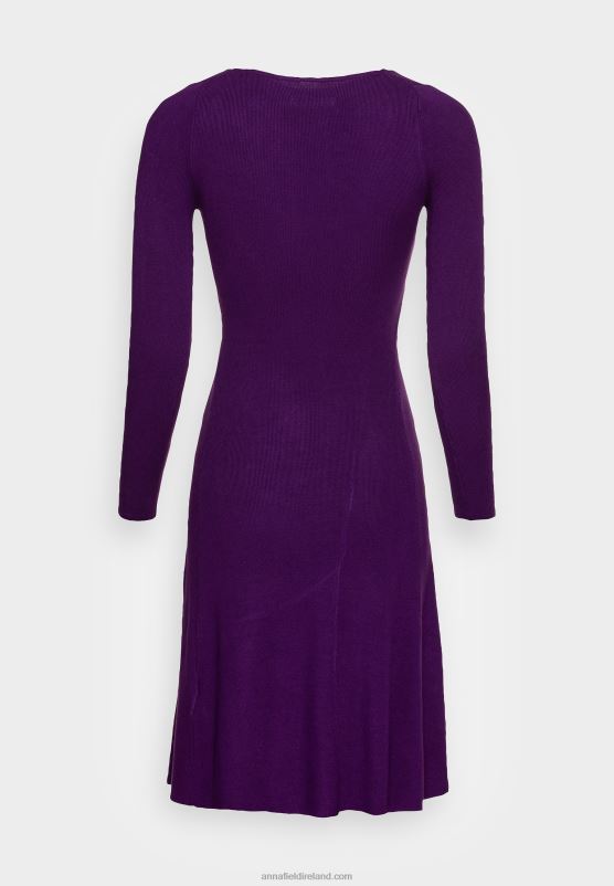 Z62T228 Women Anna Field Jumper Dress Purple