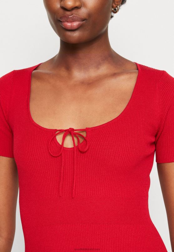 Z62T231 Women Anna Field Jumper Dress Red