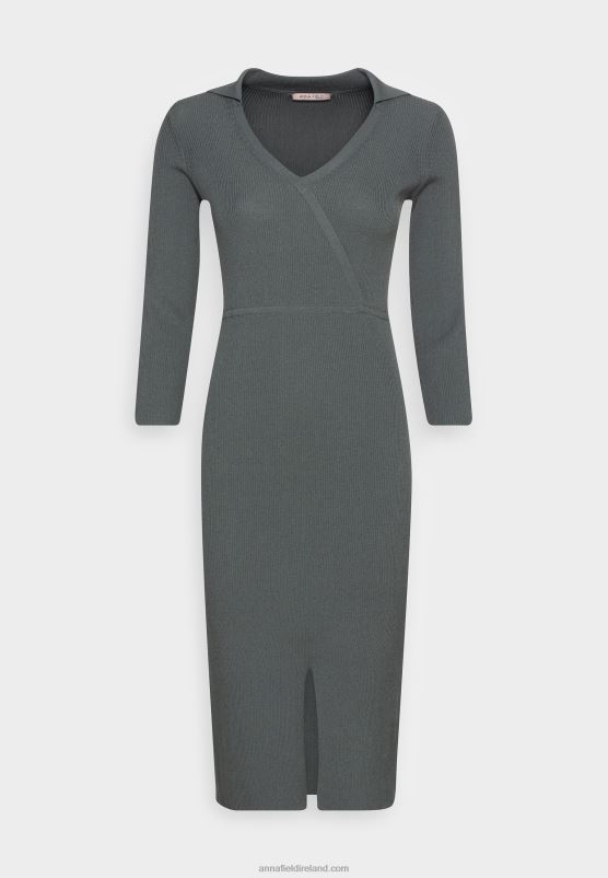 Z62T233 Women Anna Field Jumper Dress Green