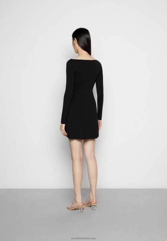 Z62T236 Women Anna Field Jumper Dress Black