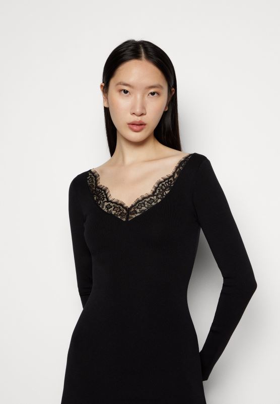 Z62T236 Women Anna Field Jumper Dress Black