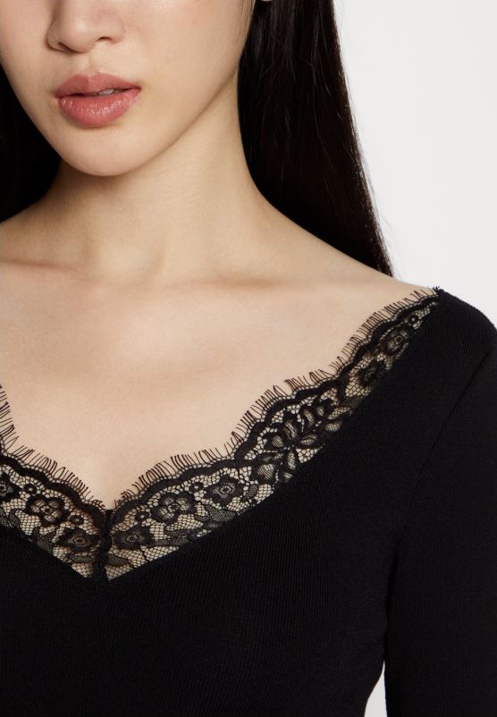 Z62T236 Women Anna Field Jumper Dress Black