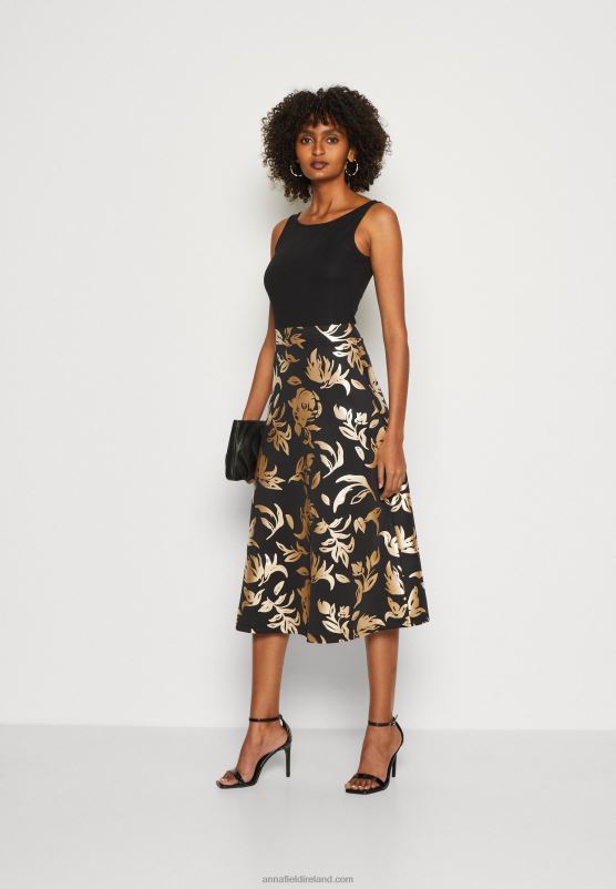 Z62T24 Women Anna Field Day Dress Black