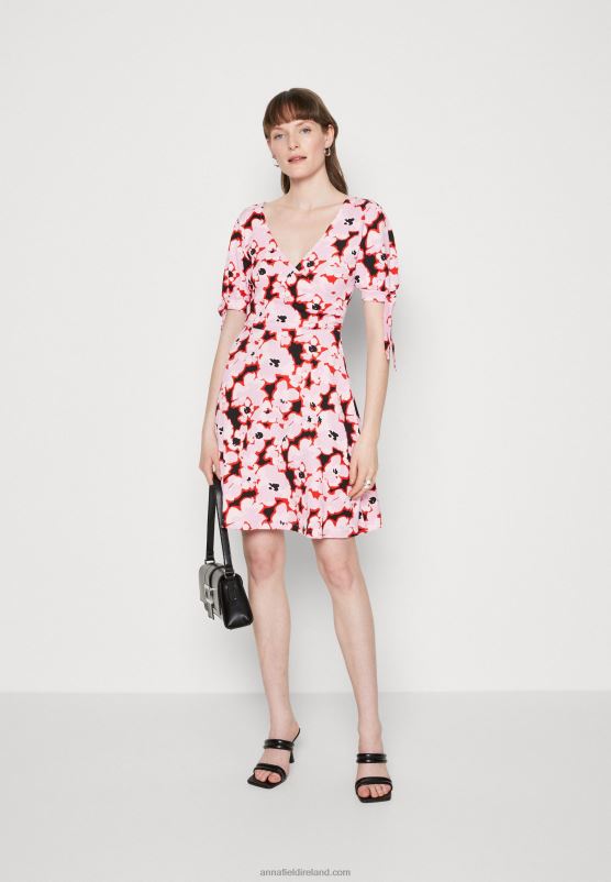 Z62T30 Women Anna Field Day Dress Pink