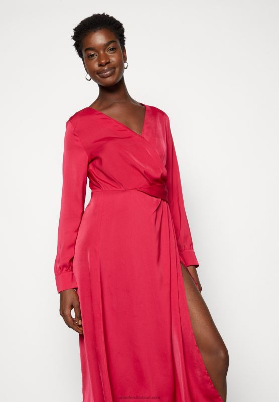 Z62T32 Women Anna Field Cocktail Dress Party Dress Red