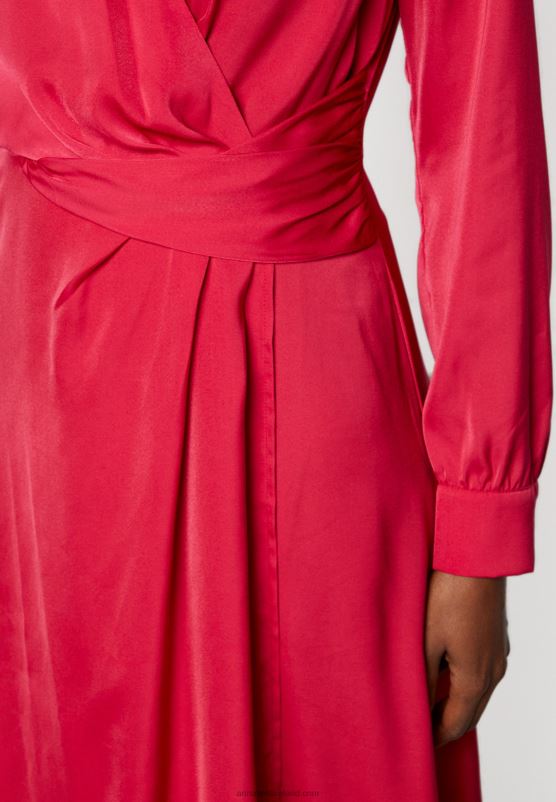 Z62T32 Women Anna Field Cocktail Dress Party Dress Red