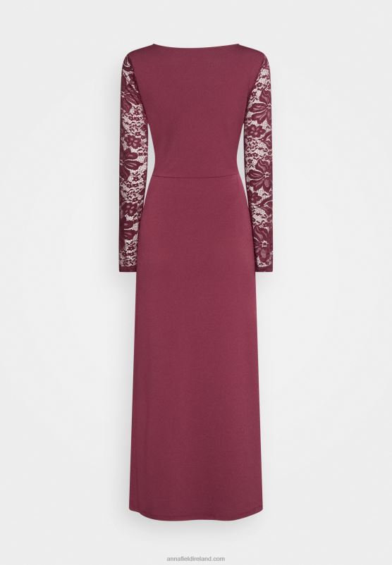 Z62T35 Women Anna Field Cocktail Dress Party Dress Purple