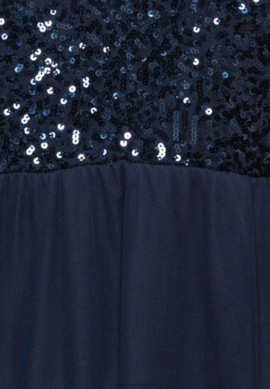 Z62T40 Women Anna Field Cocktail Dress Party Dress Dark Blue