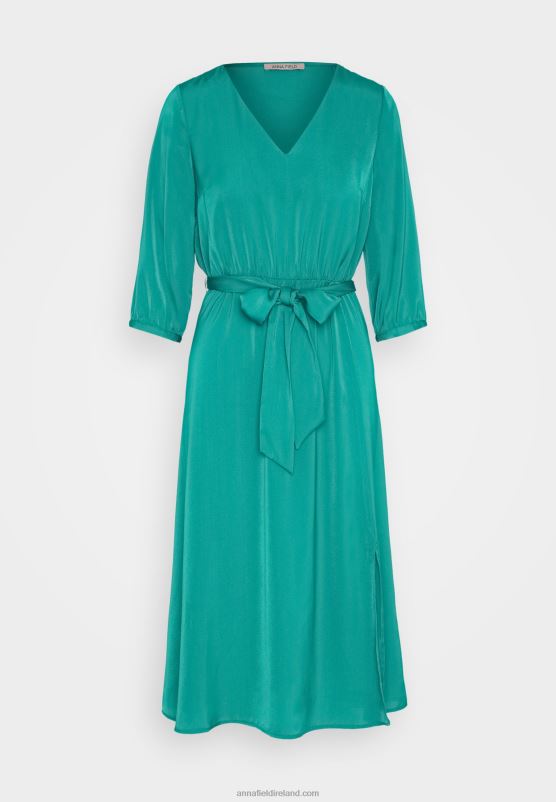 Z62T41 Women Anna Field Cocktail Dress Party Dress 602 Green