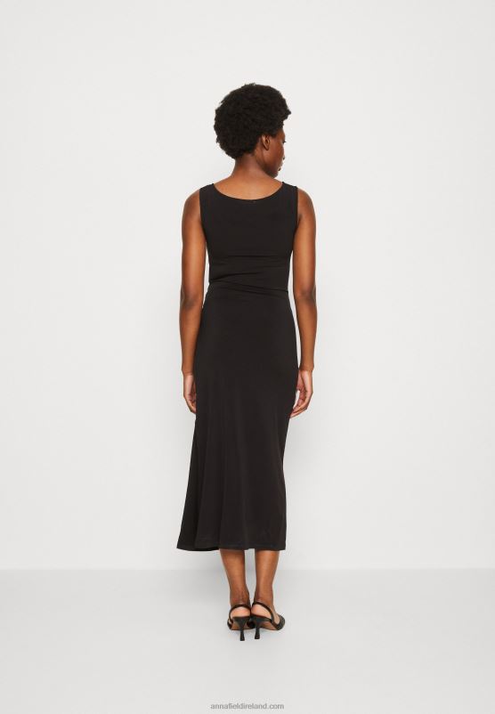 Z62T48 Women Anna Field Jersey Dress Black