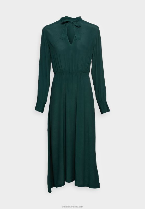 Z62T51 Women Anna Field Cocktail Dress Party Dress Dark Green