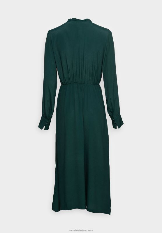 Z62T51 Women Anna Field Cocktail Dress Party Dress Dark Green