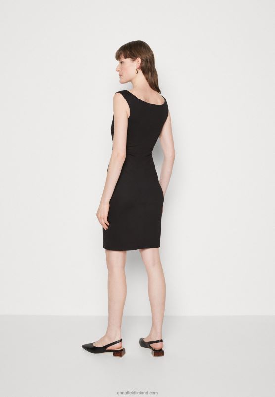 Z62T57 Women Anna Field Shift Dress Black