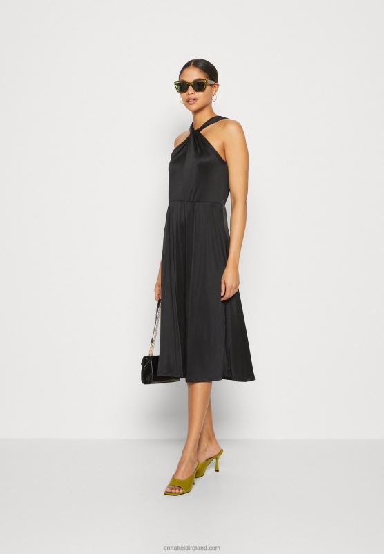 Z62T59 Women Anna Field Jersey Dress Black