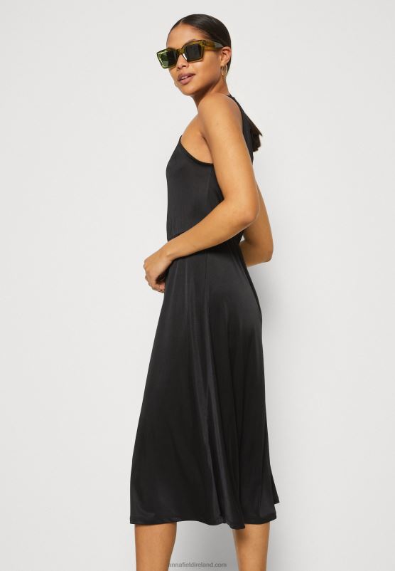 Z62T59 Women Anna Field Jersey Dress Black