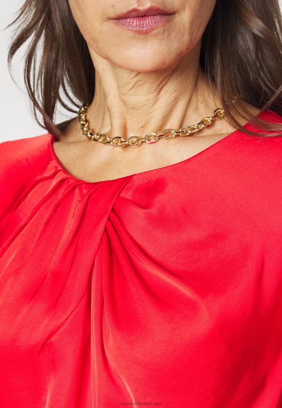 Z62T62 Women Anna Field Cocktail Dress Party Dress Red