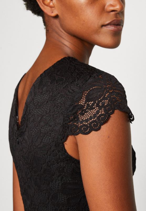 Z62T64 Women Anna Field Cocktail Dress Party Dress Black